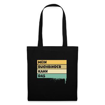 Bookbinder - Tote Bag - black - Front
