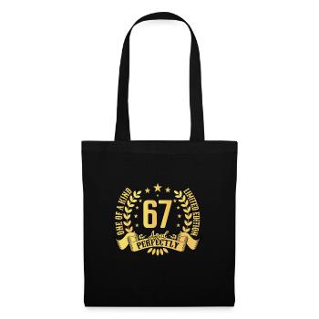 67 years birthday gift 67 years - Tote Bag - black - Front