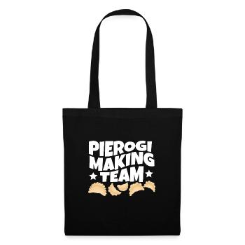 Pierogi Making Team Polish Pride Food Maker - Tote Bag - black - Front
