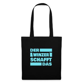 Winemakers as work - Tote Bag - black - Front