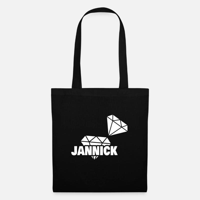 Kostbar Jannick - Stoffbeutel - Schwarz