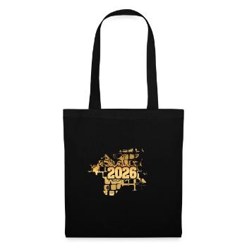 Or 2026 - Sac en tissu - noir - Devant
