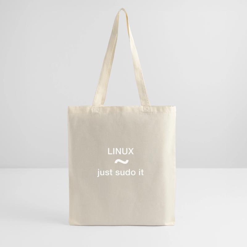 linux just sudo it Admin Programmierer pc Nerd lol Stoffbeutel