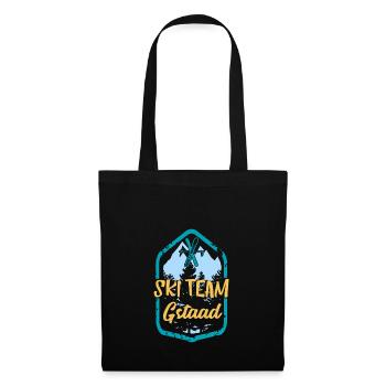 Skiteam Gstaad Ski Team Cadeau - Sac en tissu - noir - Devant