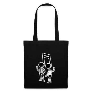 Music - People - Tote Bag - black - Front