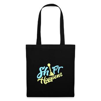 Shift Happens - Car Shirt - Tote Bag - black - Front