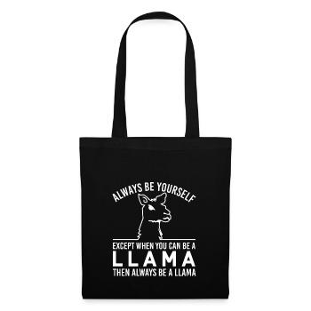 Soyez toujours vous-même - Sac en tissu - noir - Devant