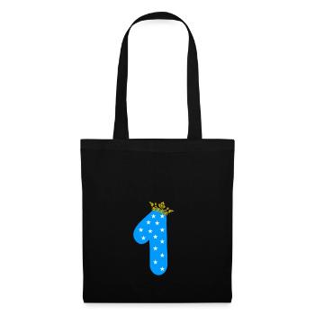 Erster Geburtstag Geschenk Junge Boy Baby first - Stoffbeutel - Schwarz - Vorne