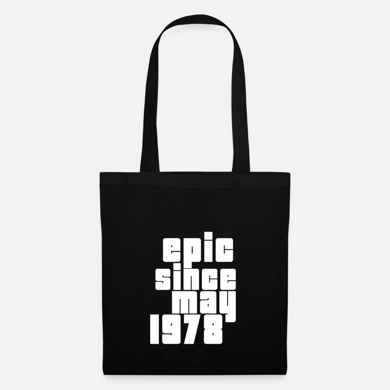 epic since may 1978 - Tote Bag - black