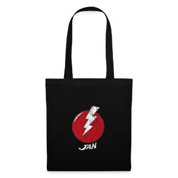 Blitz Name Shirt Superhero Superhero Jan - Tote Bag - black - Front