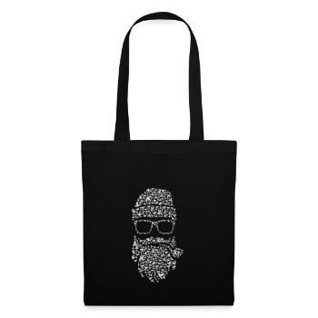 Birds Beard - Stoffbeutel - Schwarz - Vorne