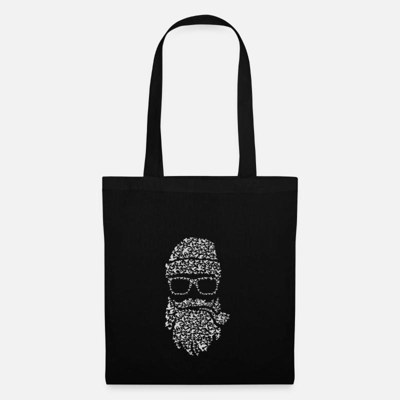 Birds Beard - Stoffbeutel - Schwarz