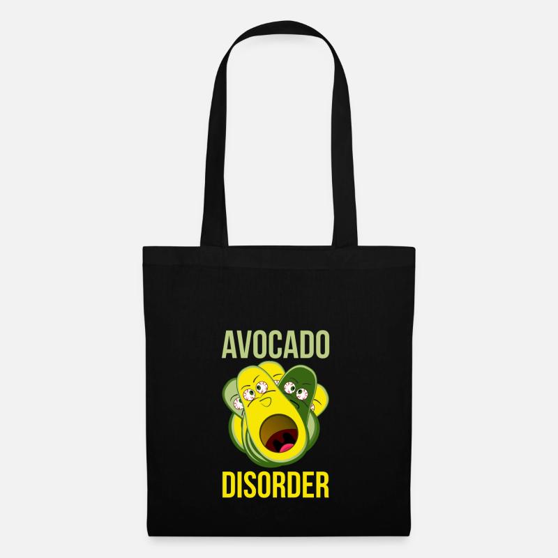 Avocado disorder - Tote Bag - black