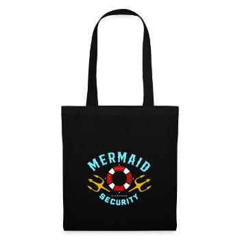 Mermaid Security Gift - Tote Bag - black - Front