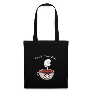 Good Morning - Good morning coffee - Tote Bag - black - Front