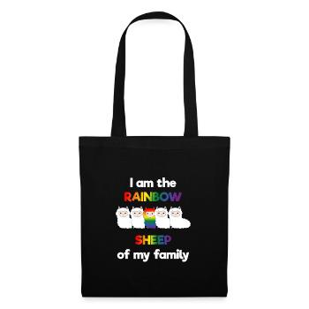 LGBT Gay Gay Lesbian Lesbian Fun Support Pride - Tote Bag - black - Front
