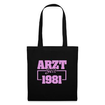 1981 - Tote Bag - black - Front