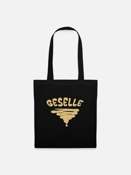 Geselle - Stoffbeutel - Schwarz