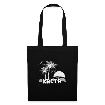 Crete Beach - Tote Bag - black - Front