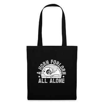 Baryton, Joueur, Cor, Forlorn, Tout seul, Euphonium - Sac en tissu - noir - Devant