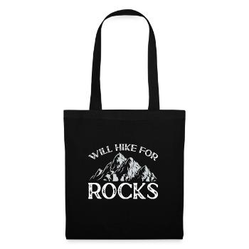 Rockhound Geology Rock Collecting Stone Collectors - Tote Bag - black - Front
