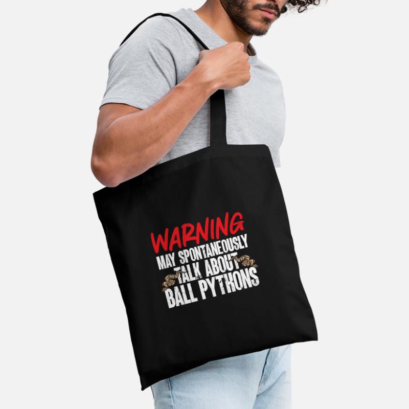 Ball Python Schlange Königspython Stoffbeutel