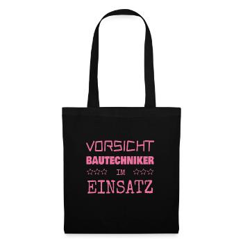 Appointment as a construction technician - Tote Bag - black - Front