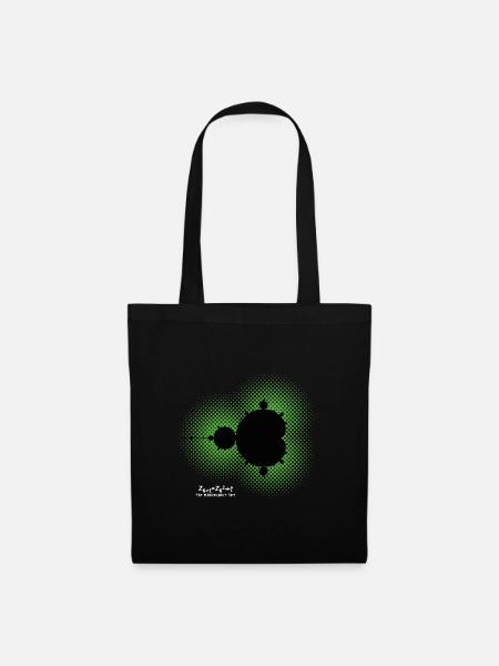 Apple Male Fractal - Tote Bag - black