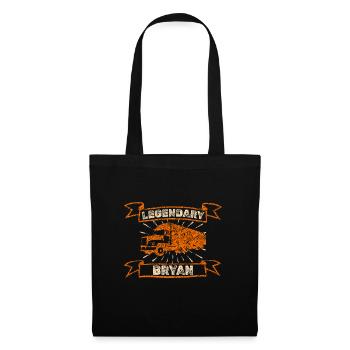 Camion Bryan - Sac en tissu - noir - Devant