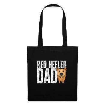 Australian Cattle Dog Red Blue Heeler - Tote Bag - black - Front