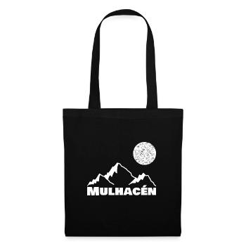 Geschenk für Mulhacén - Stoffbeutel - Schwarz - Vorne