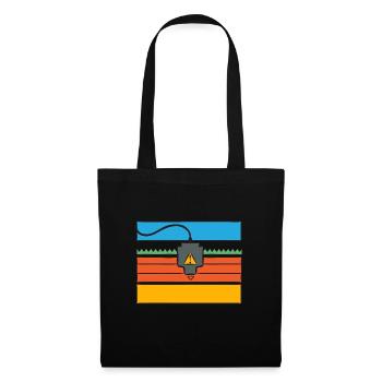 3D Printer 3D Printing - Tote Bag - black - Front