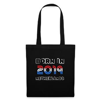 Pays-Bas 2019 - Sac en tissu - noir - Devant