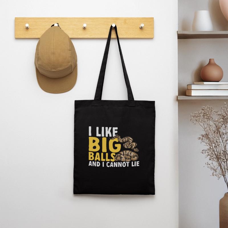 Ball Python Schlange Königspython Stoffbeutel