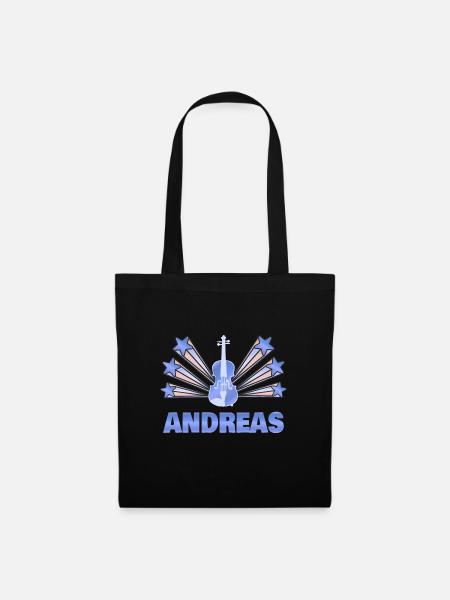 Musikinstrument Andreas - Stoffbeutel - Schwarz