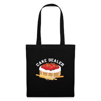 Cake distributeur pâtissier pâtissier - Sac en tissu - noir - Devant