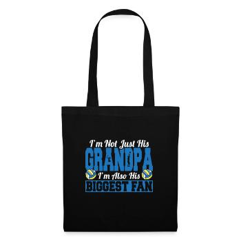 Old Guy Volleyball Sports His Grandpa I'm His Bigg - Tote Bag - black - Front