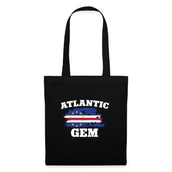 Cape Verde flag Cabo Verde flag - Tote Bag - black - Front
