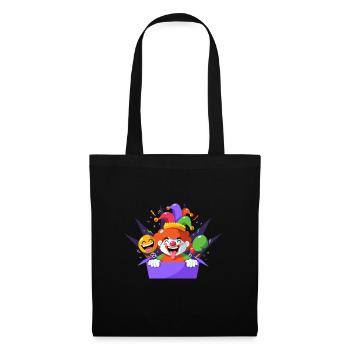 Clown, Carnival, Carnival, Carnival Costume, Parade, Celebration, Jester, - Tote Bag - black - Front