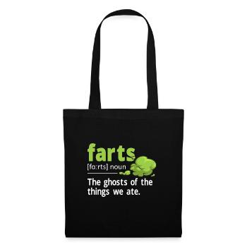 fart farting farting farting - Tote Bag - black - Front