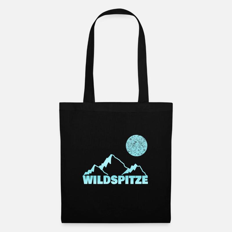 Bergsteigen wildspitze - Stoffbeutel - Schwarz