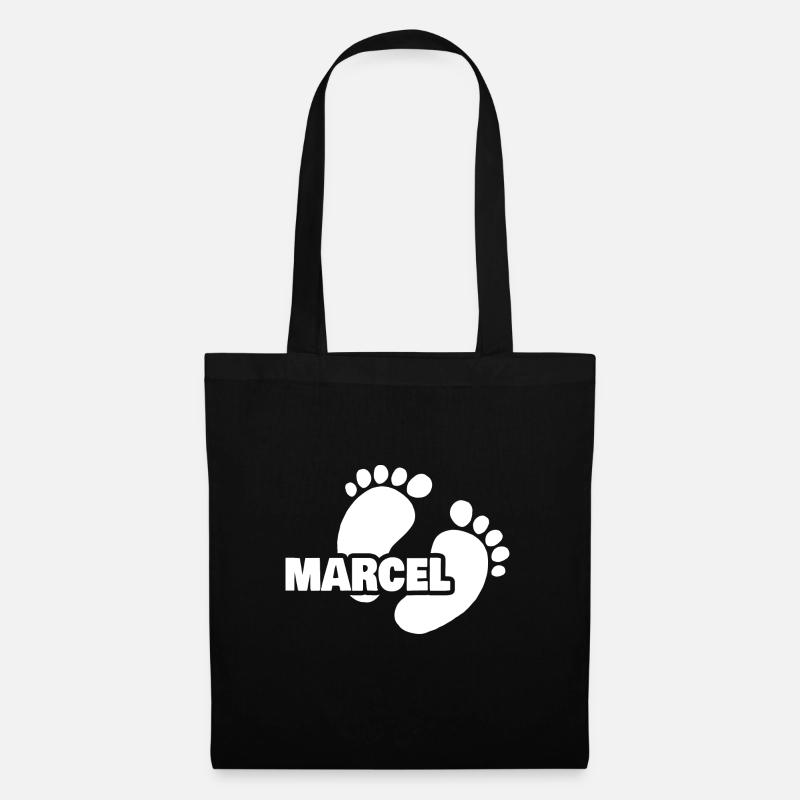 Naissance Marcel - Sac en tissu - noir