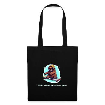 How slow can you go - Tote Bag - black - Front