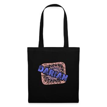 Collègue Darian - Sac en tissu - noir - Devant