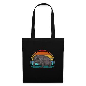 Black Rain Frog Breviceps Fuscus Frog - Tote Bag - black - Front