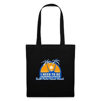 I Need To Be Seahabilitated South Padre Island - Tote Bag - black - Front