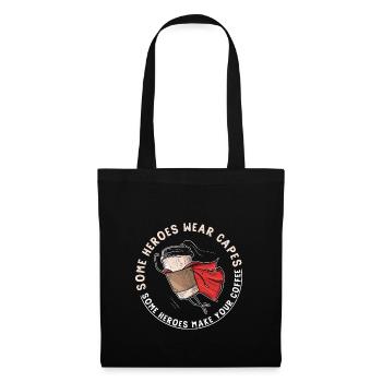 Some Heroes Wear Capes - Some Heroes Make Your - Tote Bag - black - Front