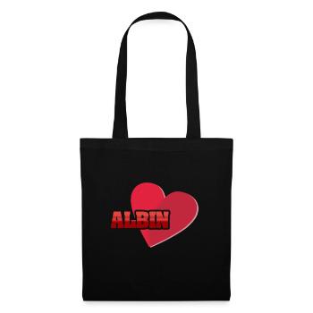 Gift for Albin - Tote Bag - black - Front