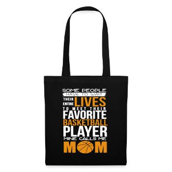 Basketball Mom - Tote Bag - black - Front