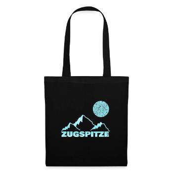 Bergsport Zugspitze - Stoffbeutel - Schwarz - Vorne
